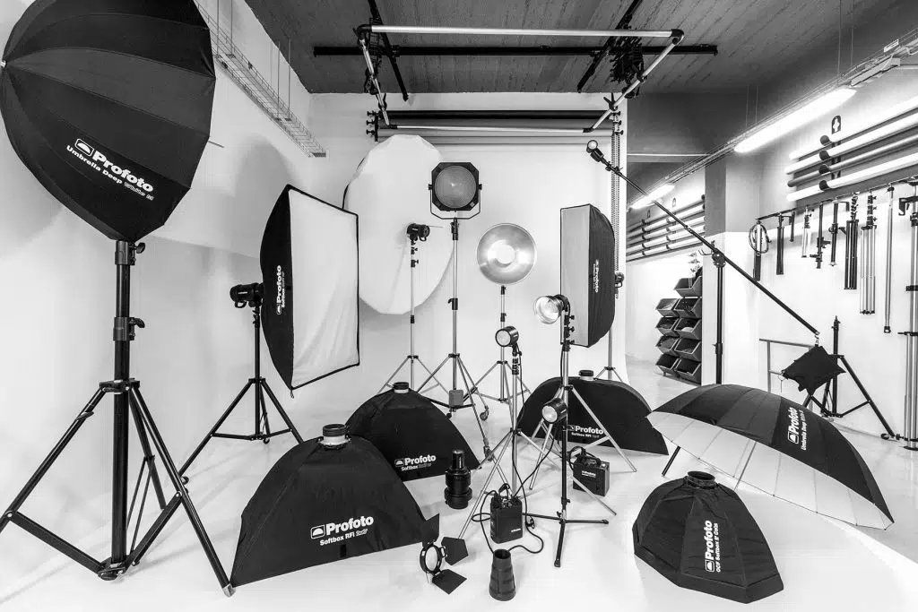 Equipo fotográfico - Estudio fotográfico en alquiler en Palma de Mallorca